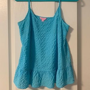 Lilly Pulitzer Peplum Top